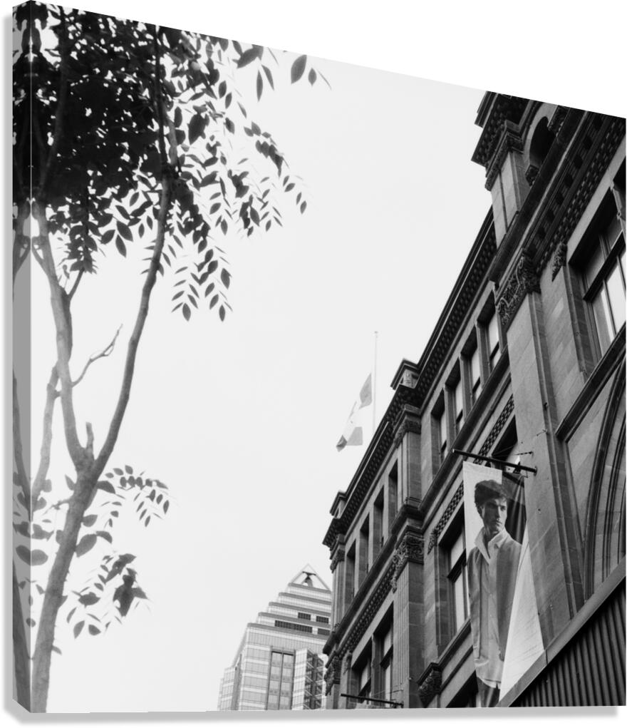 Downtown Montreal Canvas Print