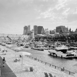 Clock Tower Beach Old-Port of Montreal