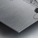 Clock Tower Beach Old-Port of Montreal Impression metal