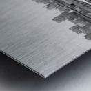 Old Port Of Montreal Marina With The Big Wheel Impression metal