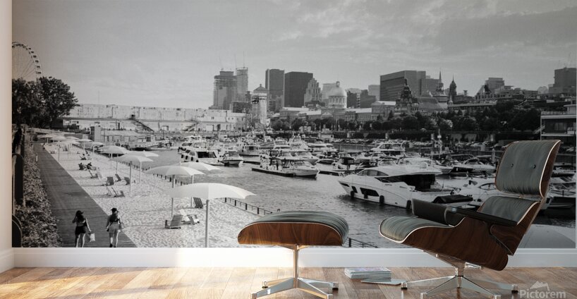 Clock Tower Beach Old-Port of Montreal Wall Murals