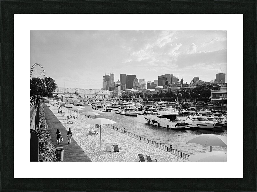 Clock Tower Beach Old-Port of Montreal Impression et Cadre photo