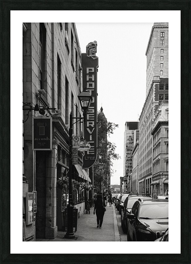 Photo Service On Notre-Dame Impression et Cadre photo