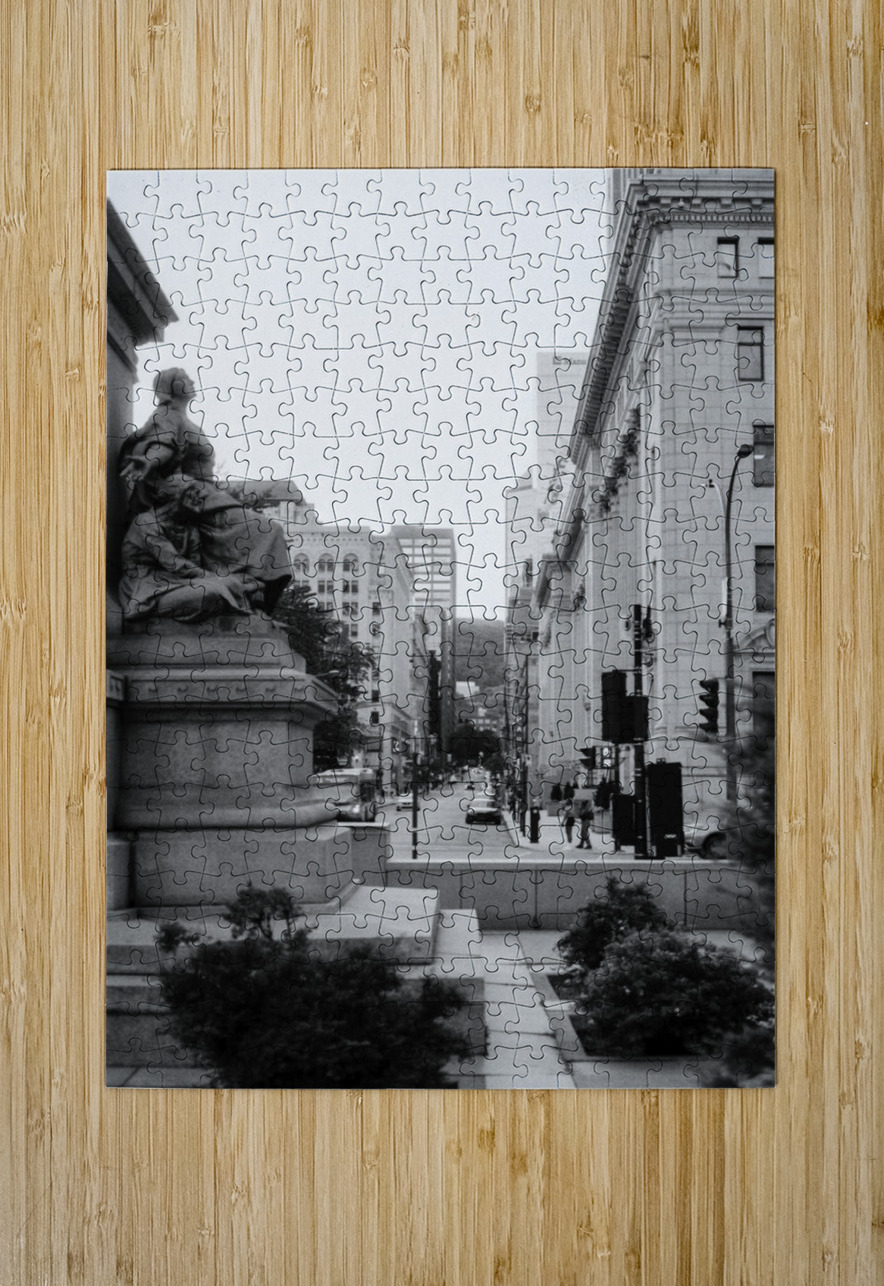 Statue Marie-Reine-du-Monde Normand Charpentier Puzzle printing