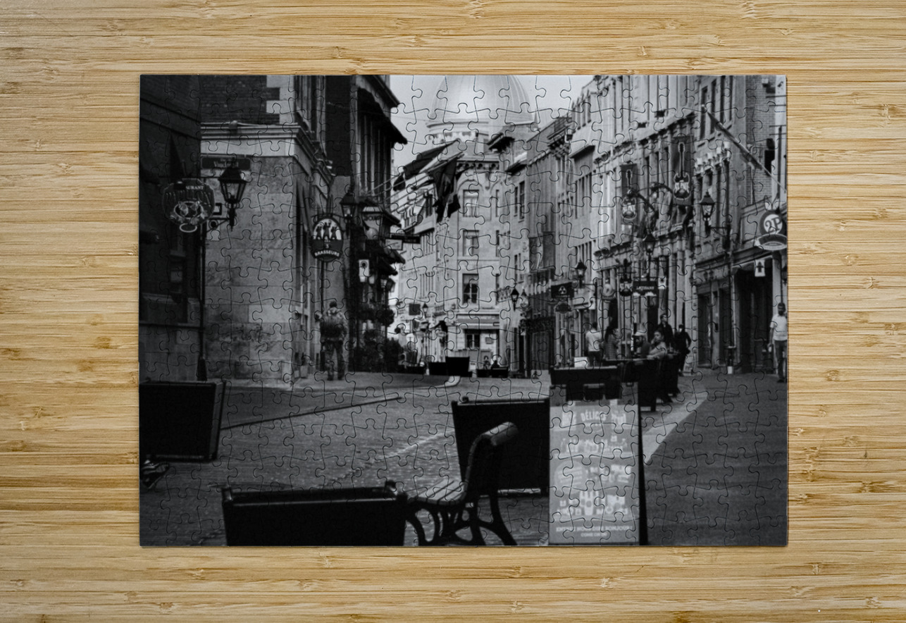 Stroll On St. Paul Street Normand Charpentier Puzzle printing