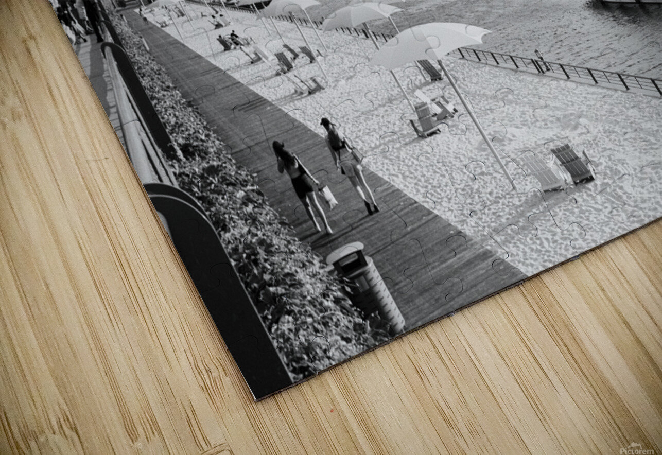 Clock Tower Beach Old-Port of Montreal Normand Charpentier Puzzle