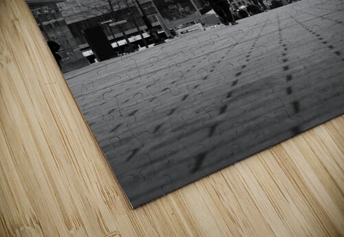 St. Catherine St. On A Winter Day Normand Charpentier puzzle