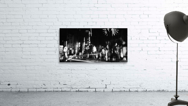 Psychedelic Downtown Montreal Wall Preview